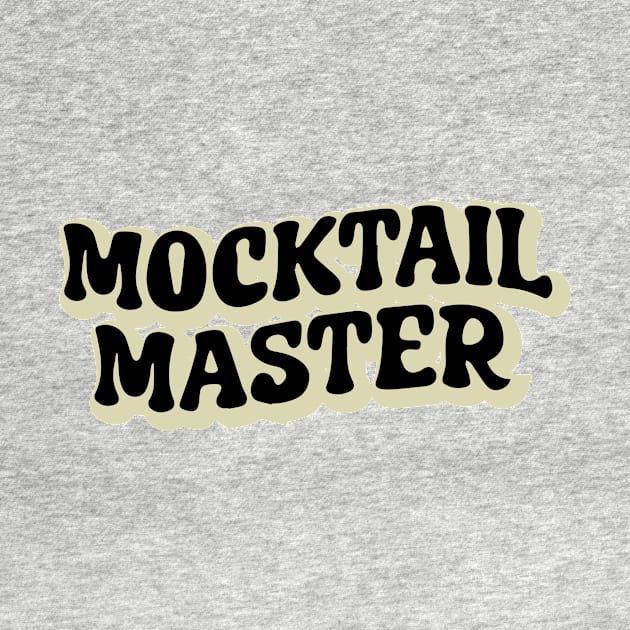 Mocktail Bar Bartender Recipes Mocktail Master by A Floral Letter Capital letter A | Monogram, Sticker